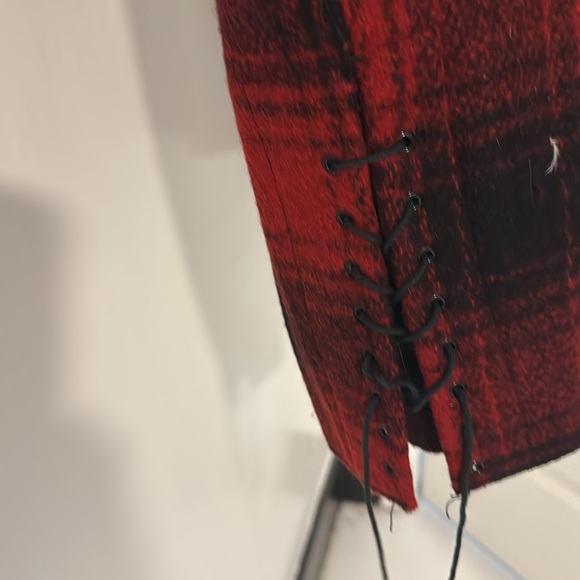 Vintage Wool Plaid Hunting Pants Western Field Montgomery Ward 34”waist ? - Picture 3 of 8